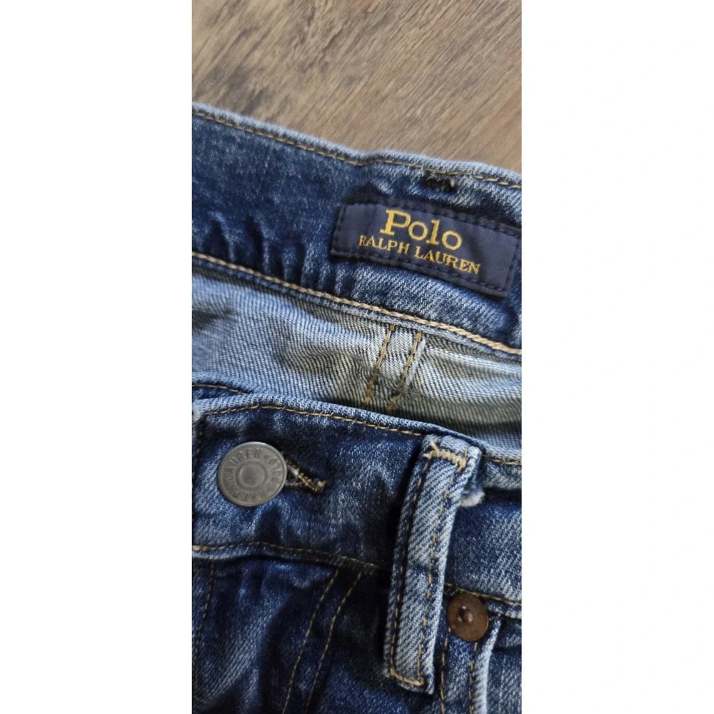 Polo Ralph Lauren Men 30/32 Sullivan Slim Medium Wash Denim Blue Jeans